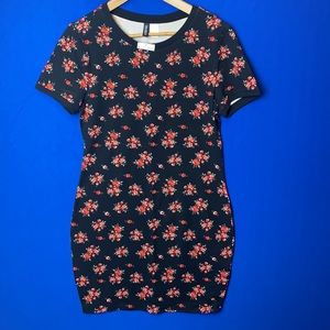WOMENS H&M BODYCON  MINI DRESS